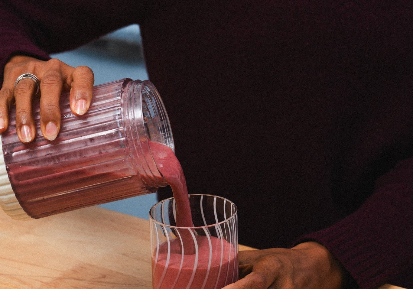 3 Delicious Smoothies to Mix with Creatine+ (Raspberry Hibiscus)