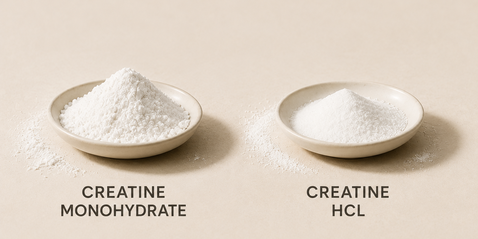 Creatine Monohydrate vs. Creatine HCL — Which Is Better for Women?